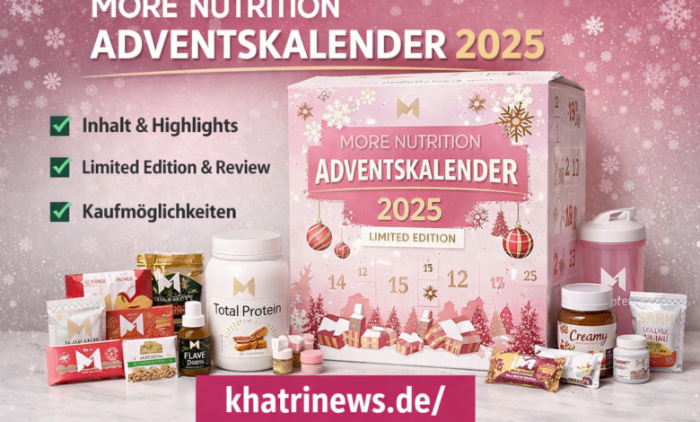 more nutrition adventskalender