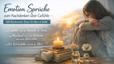 emotion sprüche zum nachdenken über gefühle