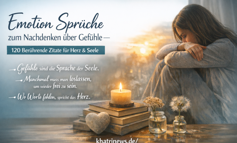 emotion sprüche zum nachdenken über gefühle