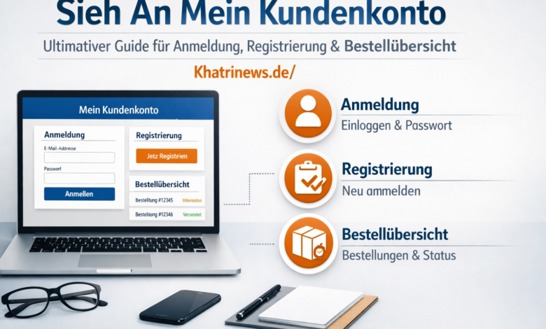 sieh an mein kundenkonto